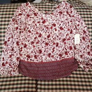 Faded glory gypsy top